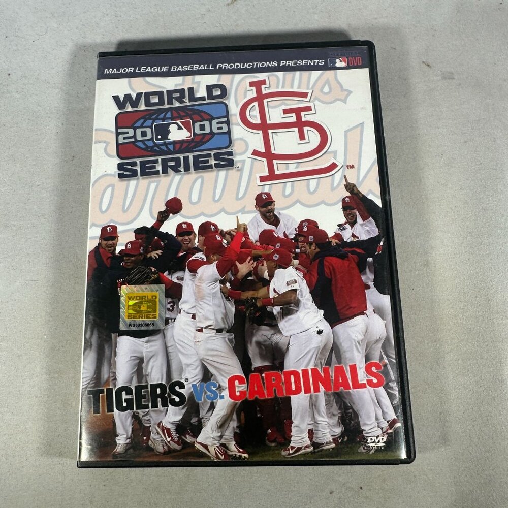 World Series 2006 Tigers Vs Cardinals MLB Major League Baseball DVD NTSC Format